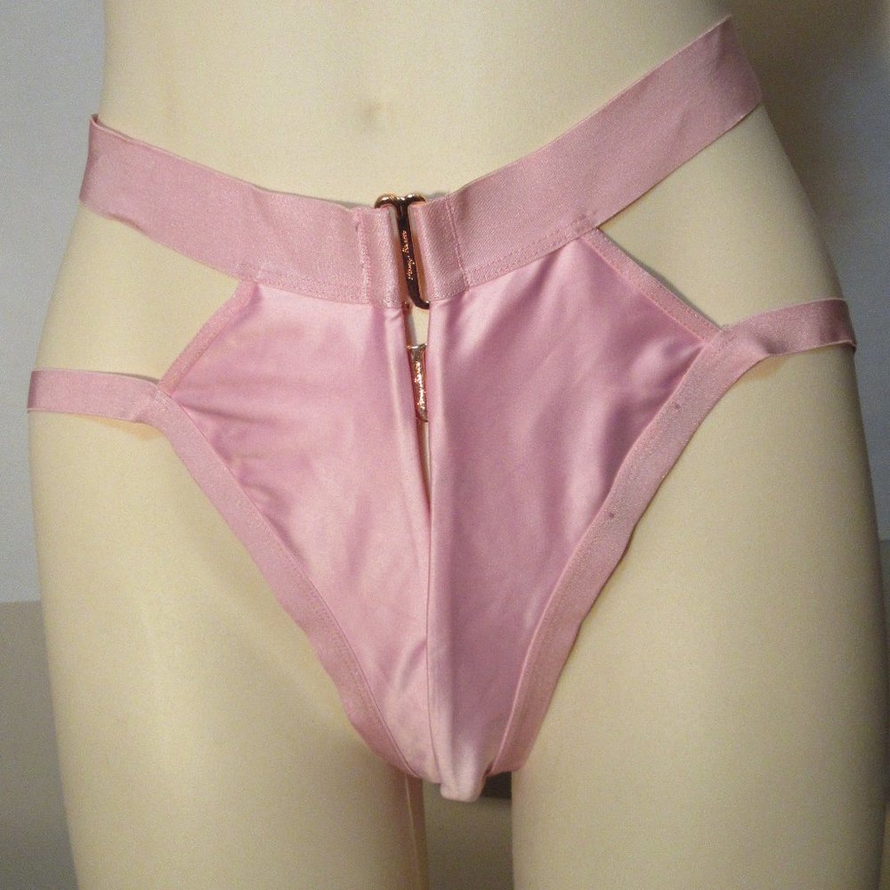 Honey Birdette  Kukoro Soft  Pink Women's Lingerie   Panty Size XL